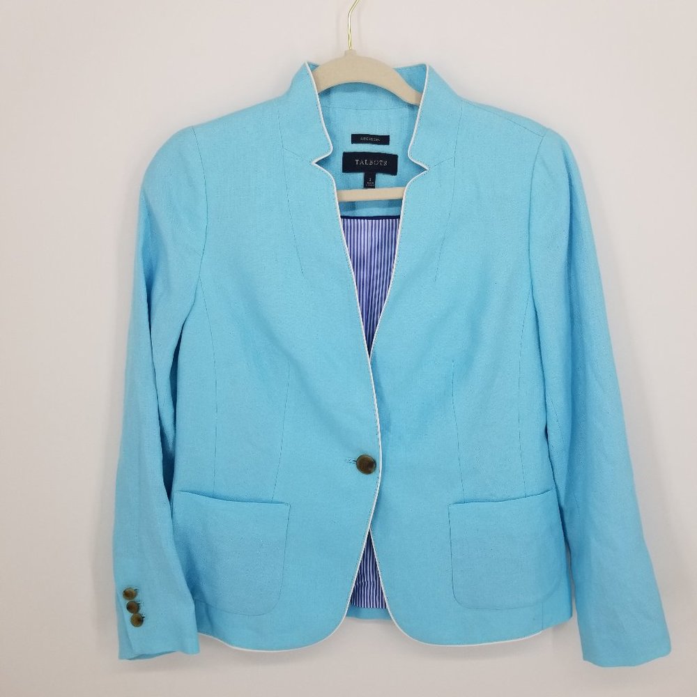 *EUC* Linen Aberdeen Blazer FAB!